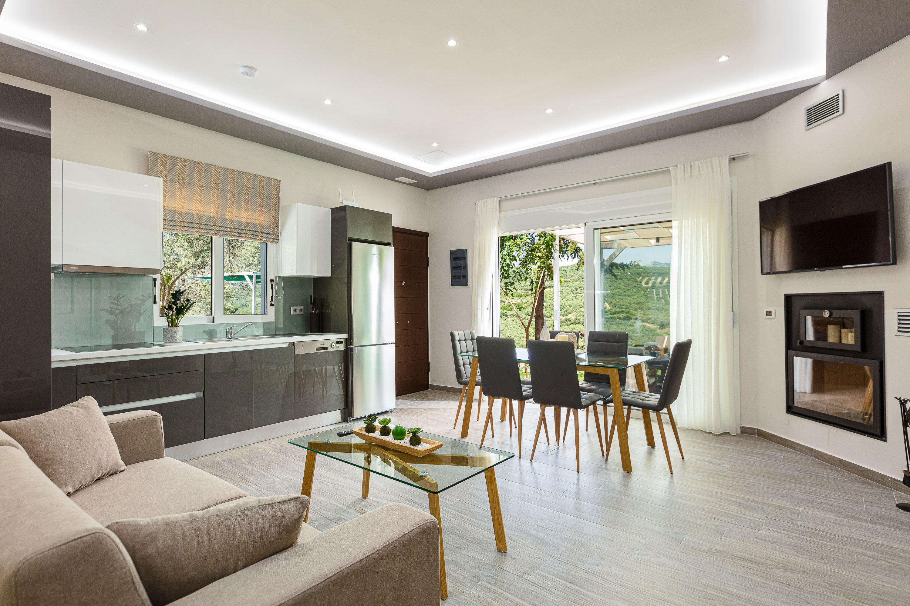 Mariandry Villa open kitchen