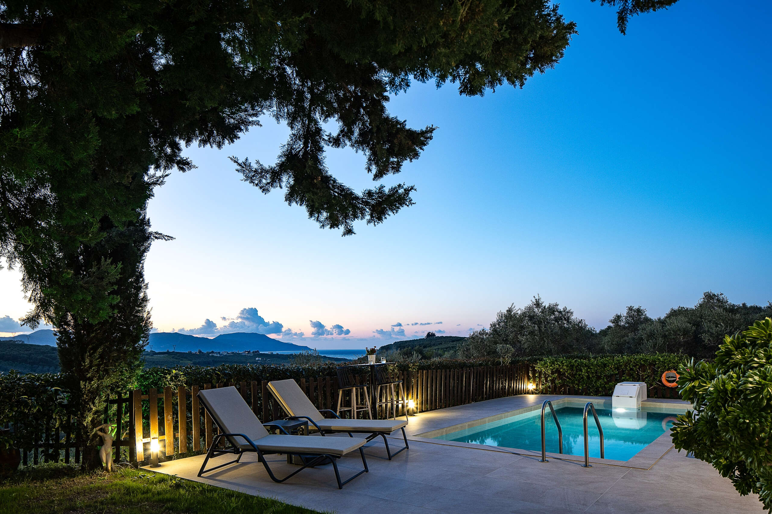 Create lasting memories by the inviting poolside retreat.